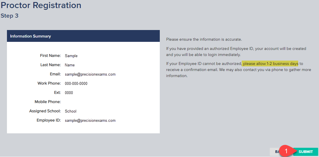 How do I Register to be a Proctor?